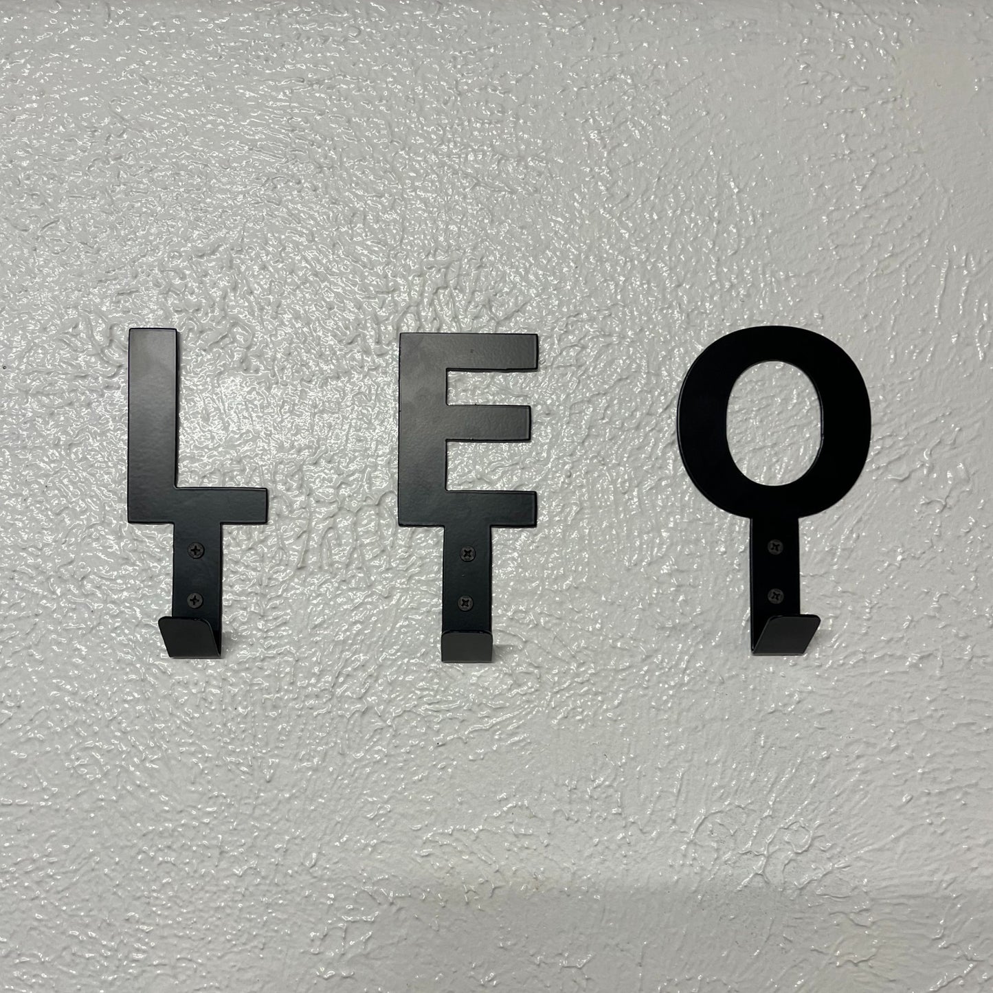 Bold Letter Wall Hook