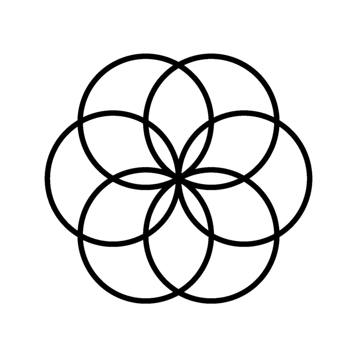 On a white background, the Cerelia Metal Circles Wall Decor is showcased as a striking piece of modern art.