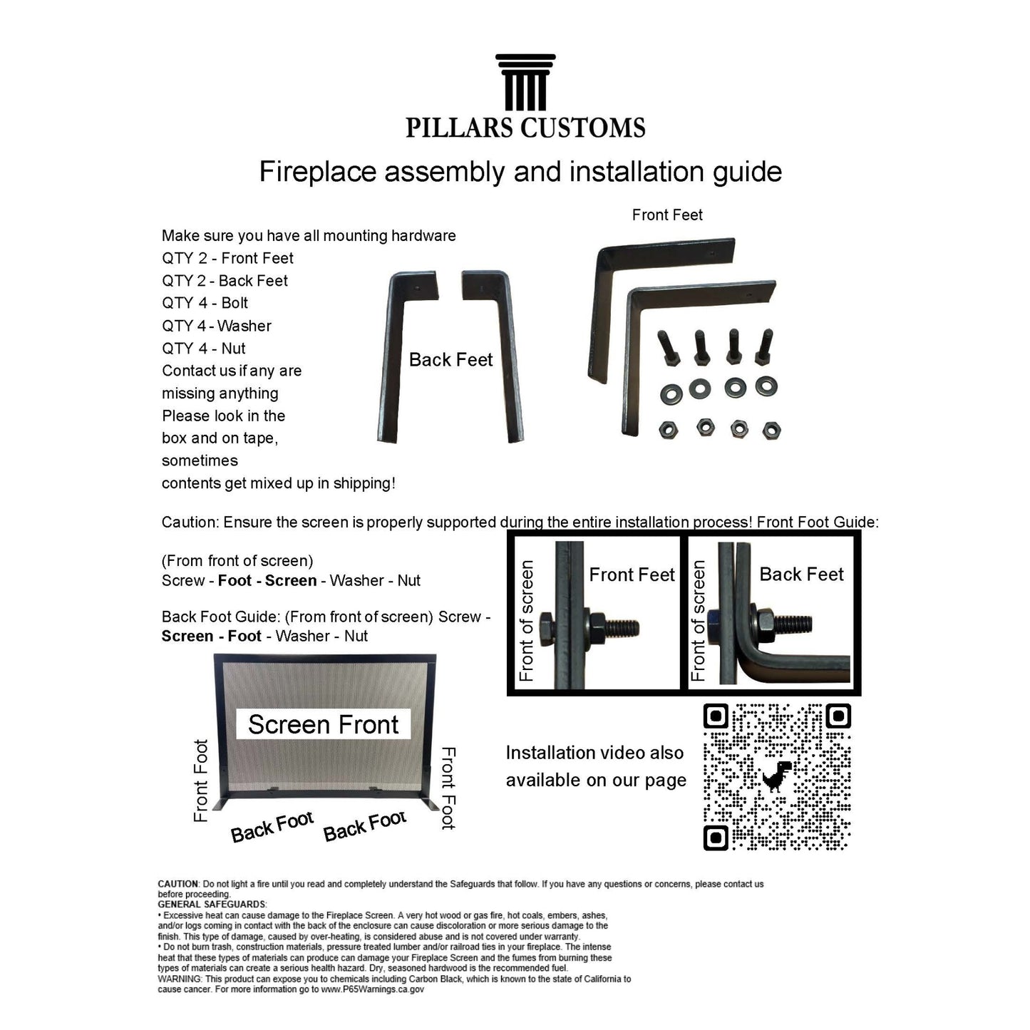 Assembly and Installation Guide