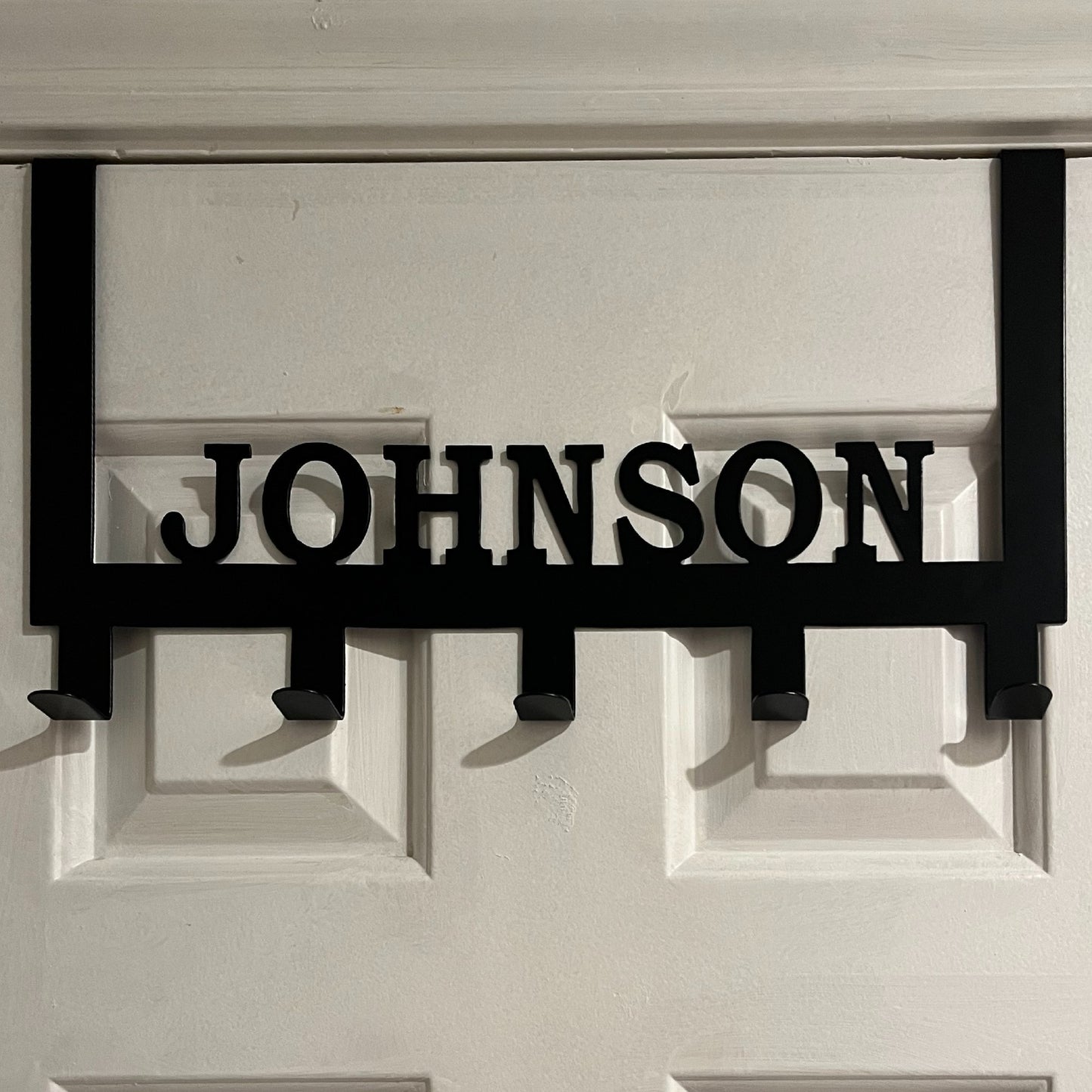Custom Over The Door Hook Rack