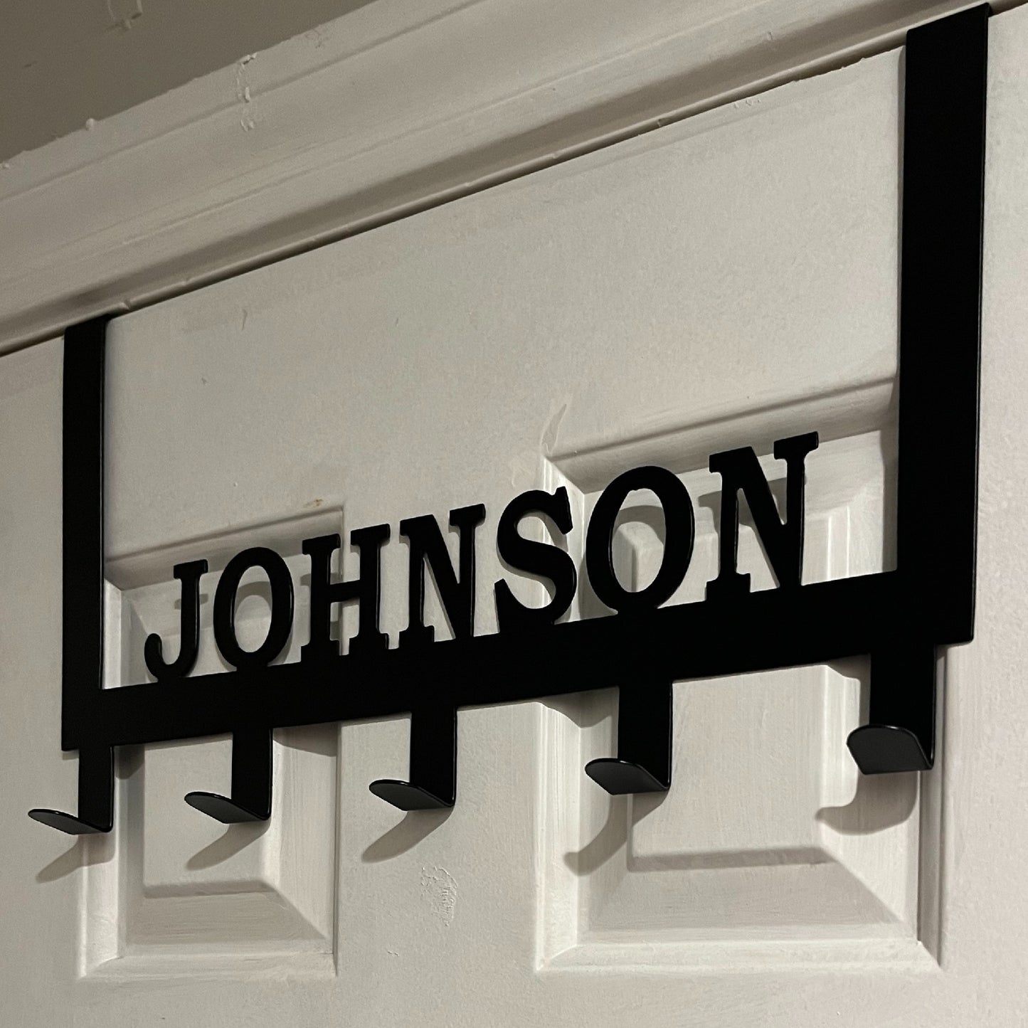Custom Over The Door Hook Rack