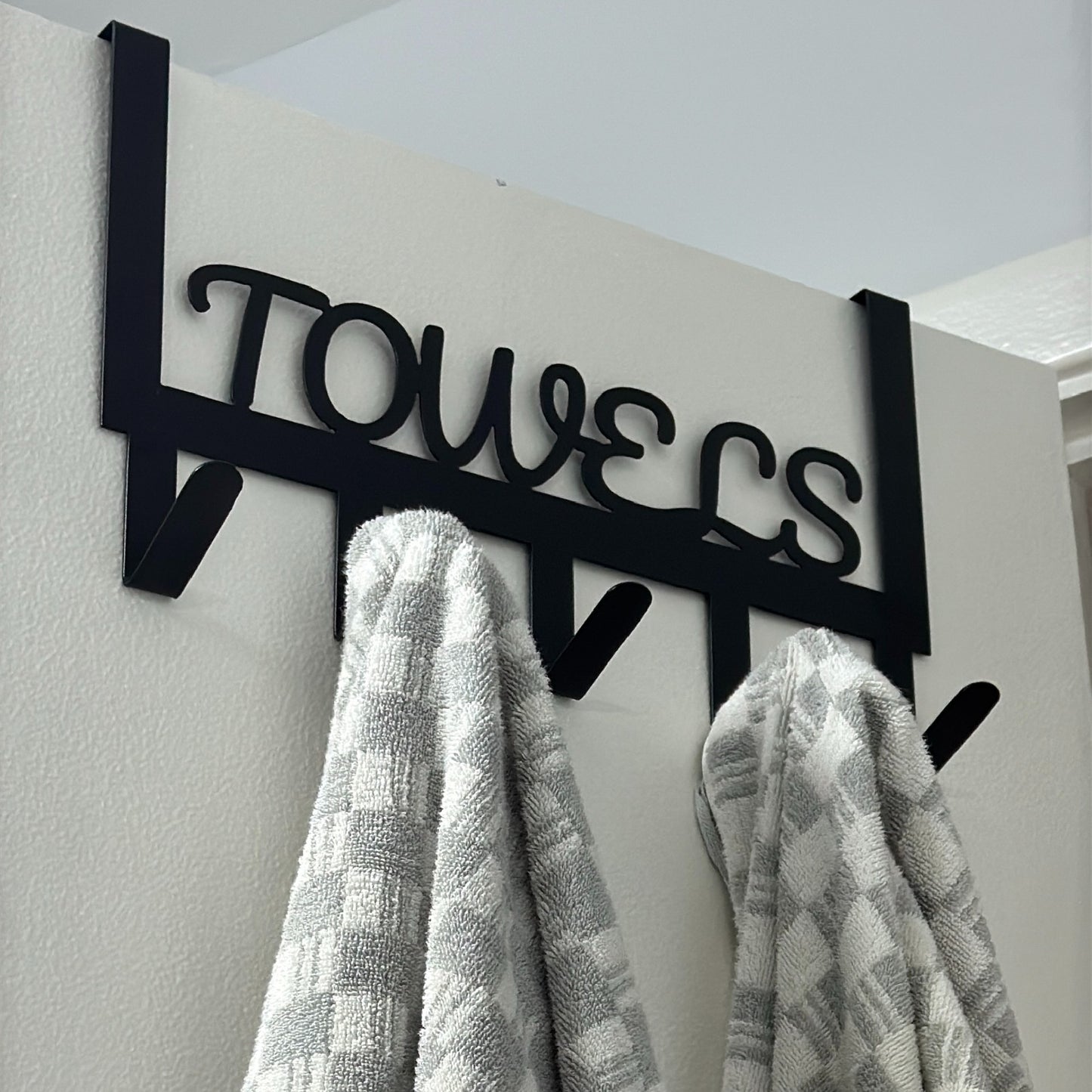 Over The Door Towels Hook Rack