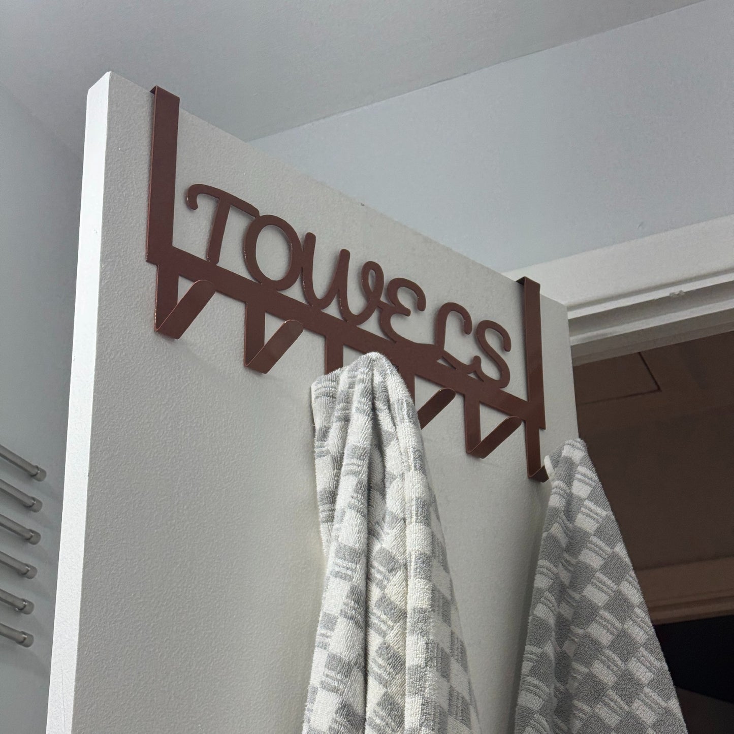 Over The Door Towels Hook Rack