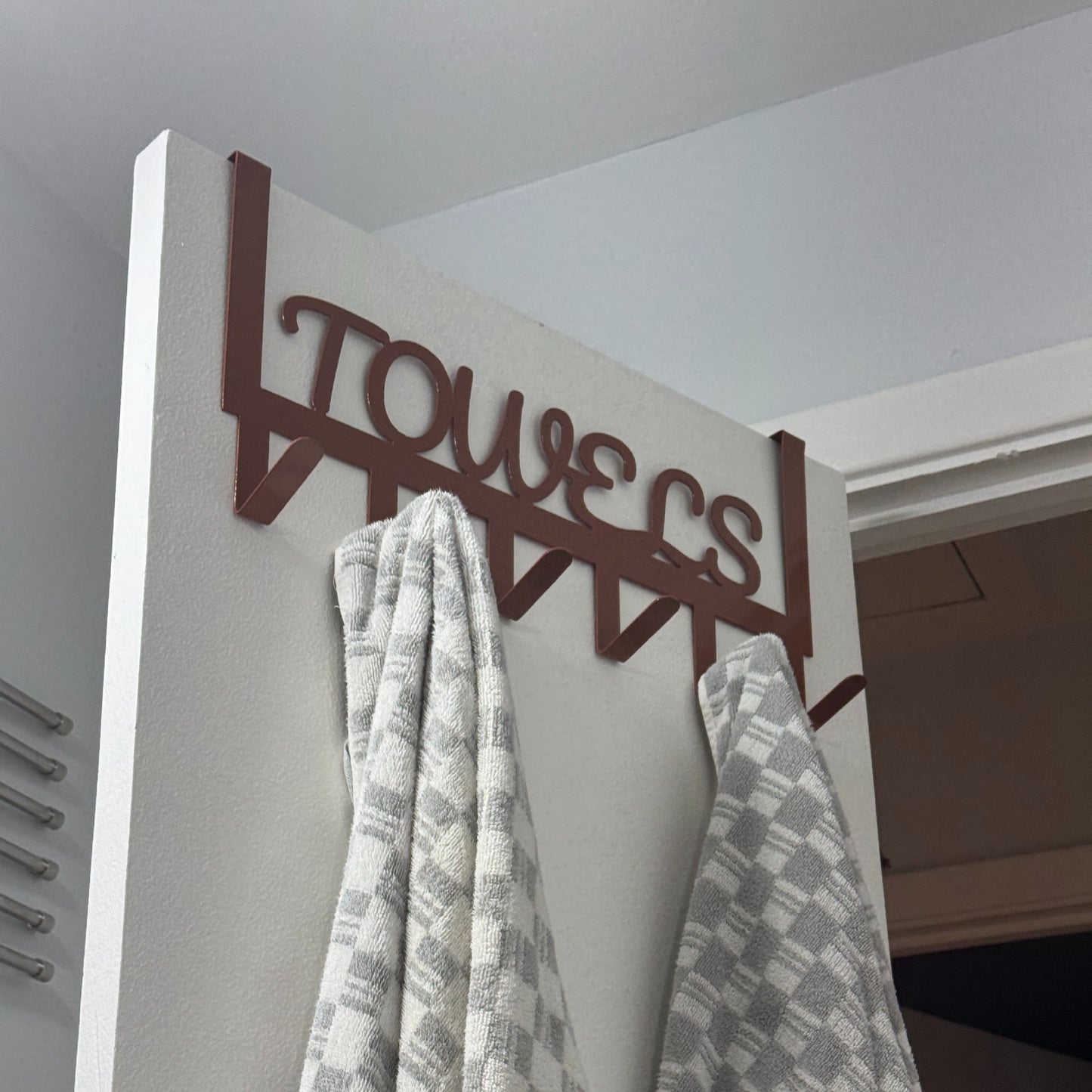 Over The Door Towels Hook Rack