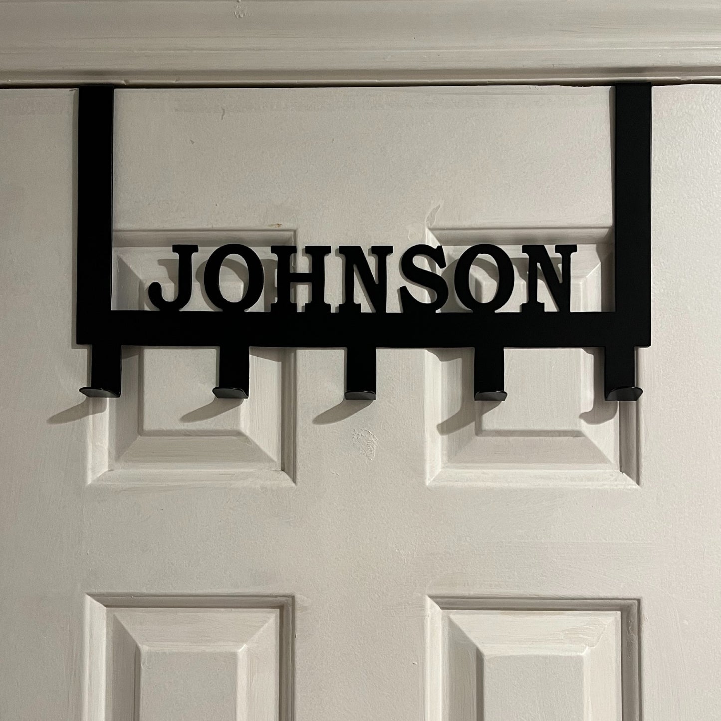 Custom Over The Door Hook Rack