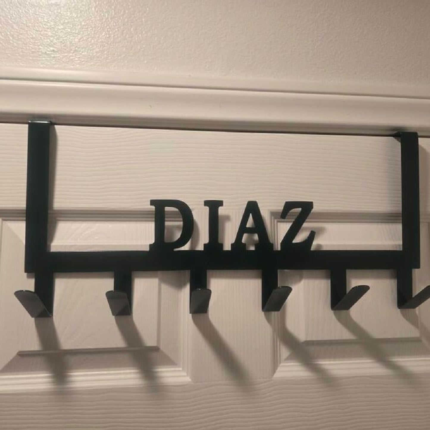 Custom Over The Door Hook Rack