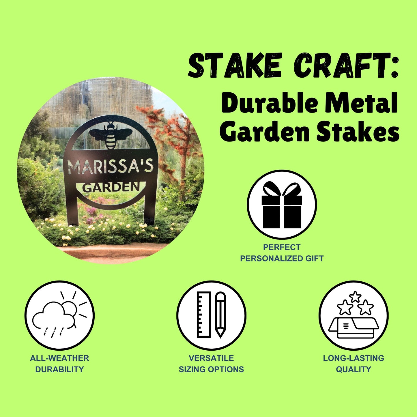 Durable garden signage benefits