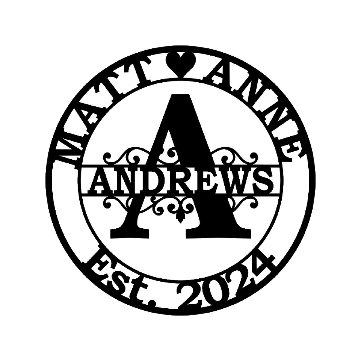 circular-split-letter-monogrammed-sign-customized-name-and-date