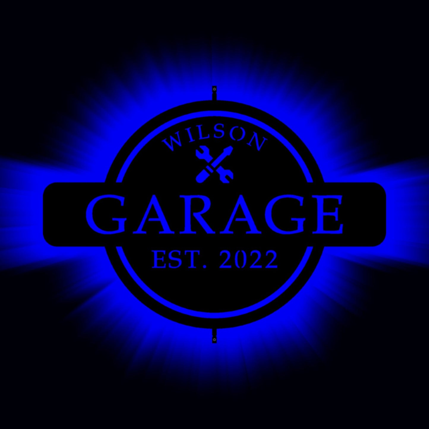 Custom Neon Garage Sign