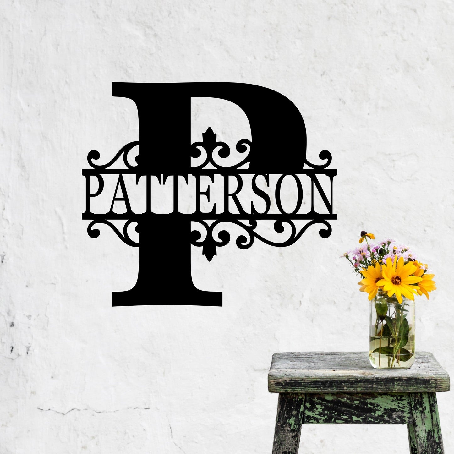 Custom Family name sign