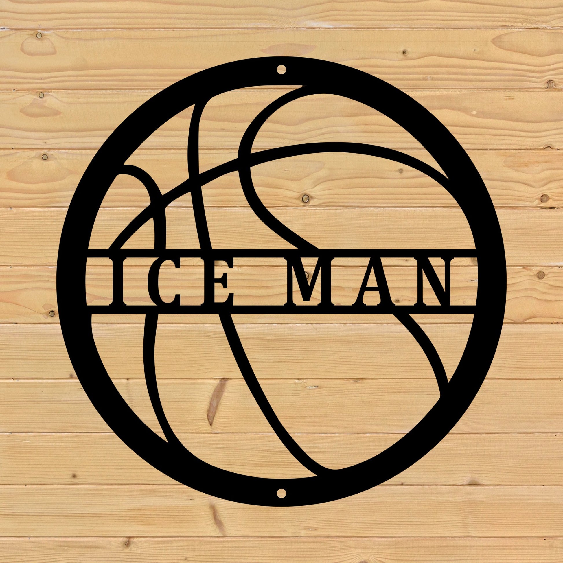 Customized Personalized Basketball Name Nickname Team Metal Sign