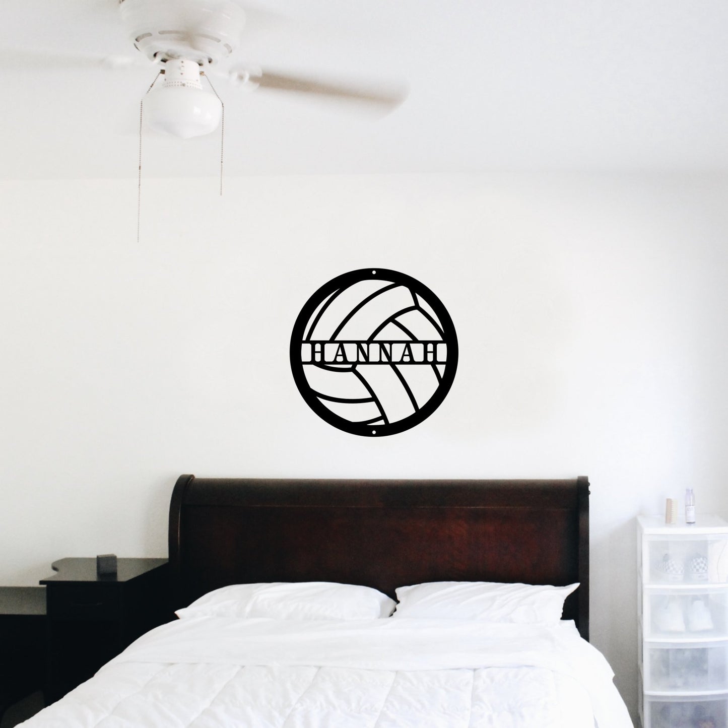Customized Personalized Volleyball Name Nickname Team Metal Sign