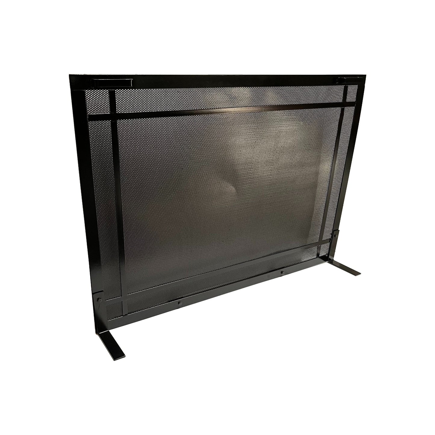 left side view of a fireplace screen