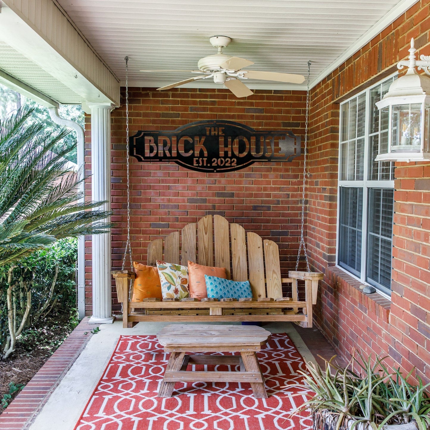 Brick House Custom Metal Sign