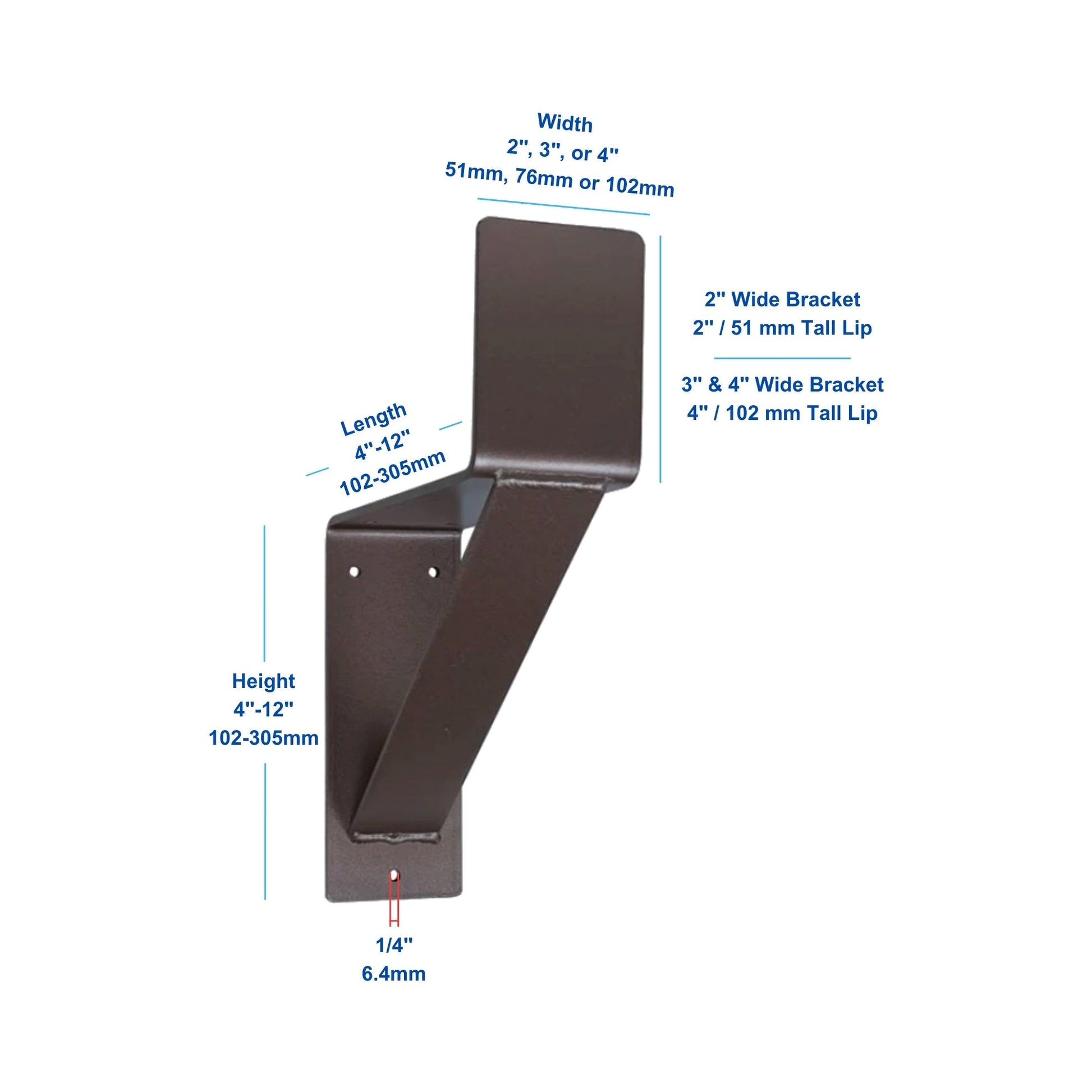 mantel bracket corbel sizing and dimensions