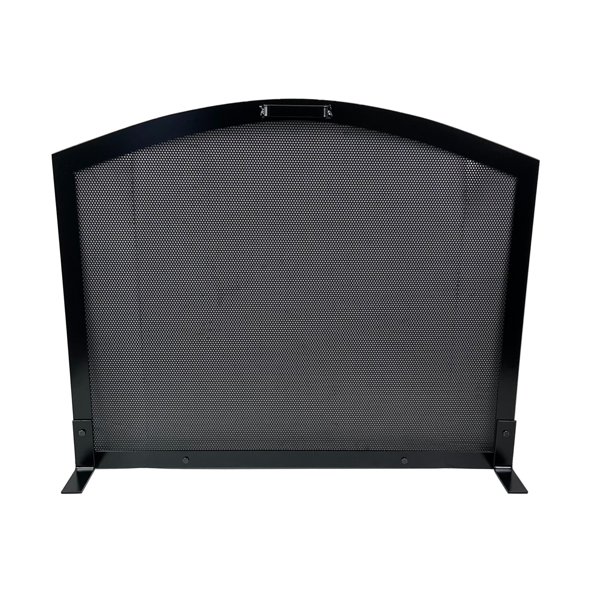 Arched Fireplace Screen Custom Made Simple Design
