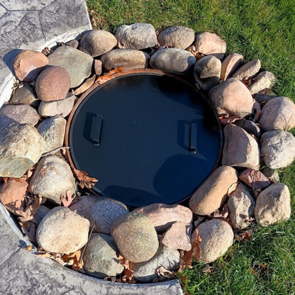 Fire Pit Snuffer Cover
