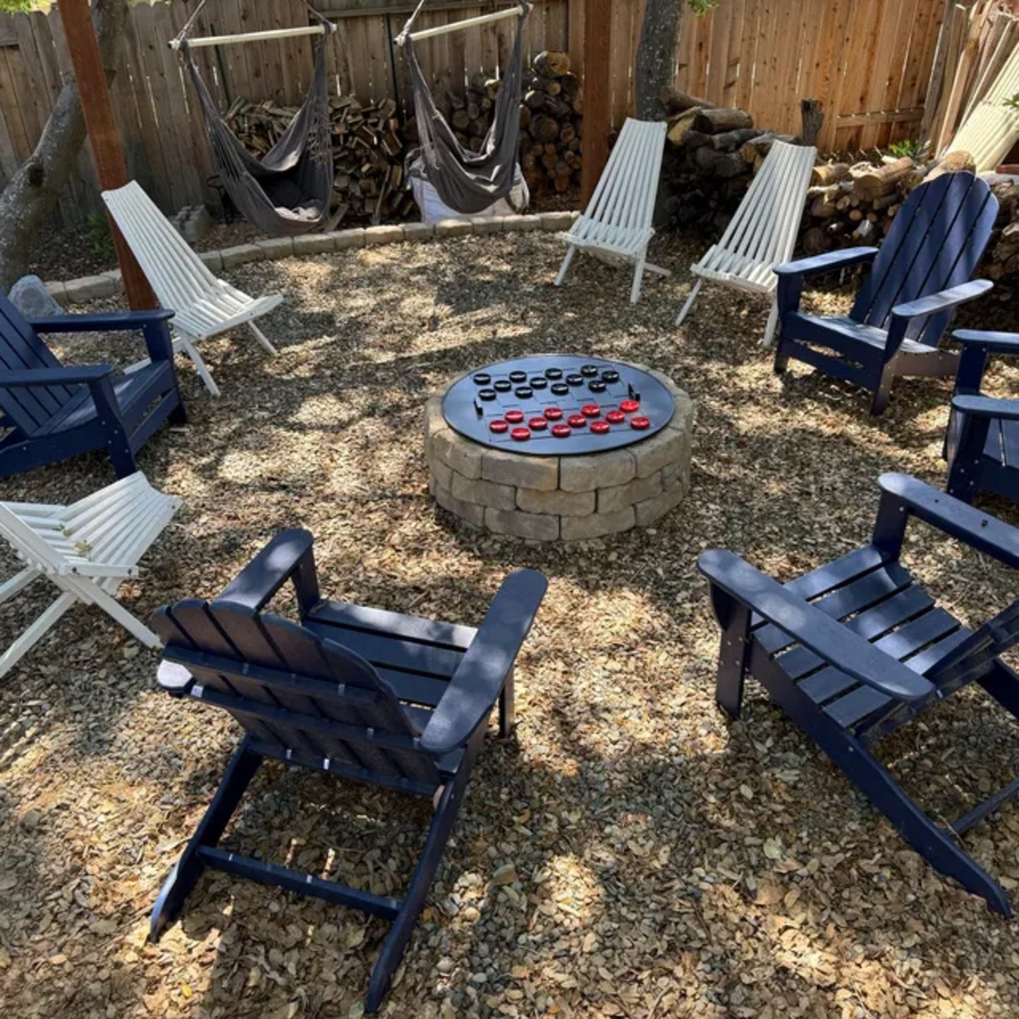 Monogrammed Fire Pit Snuffer Cover
