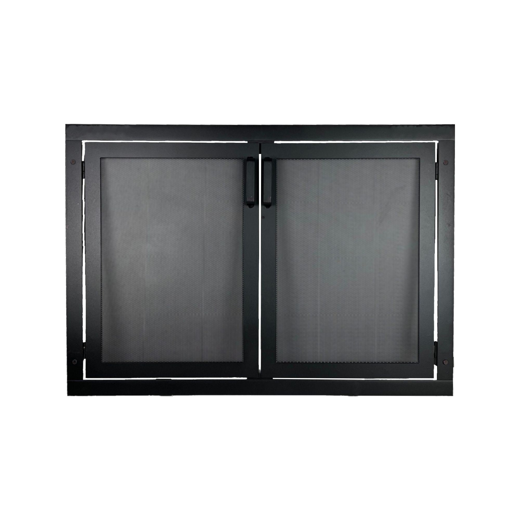 Fireplace Screen with Doors Custom Made Sizes