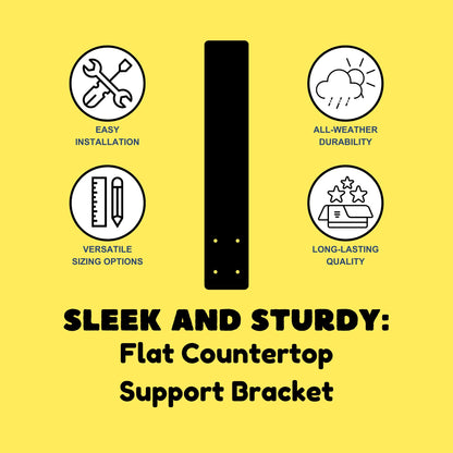Features of Hidden Granite Countertop Floating Bracket