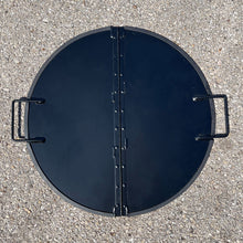 Load image into Gallery viewer, Steel foldable snuffer for fire pit