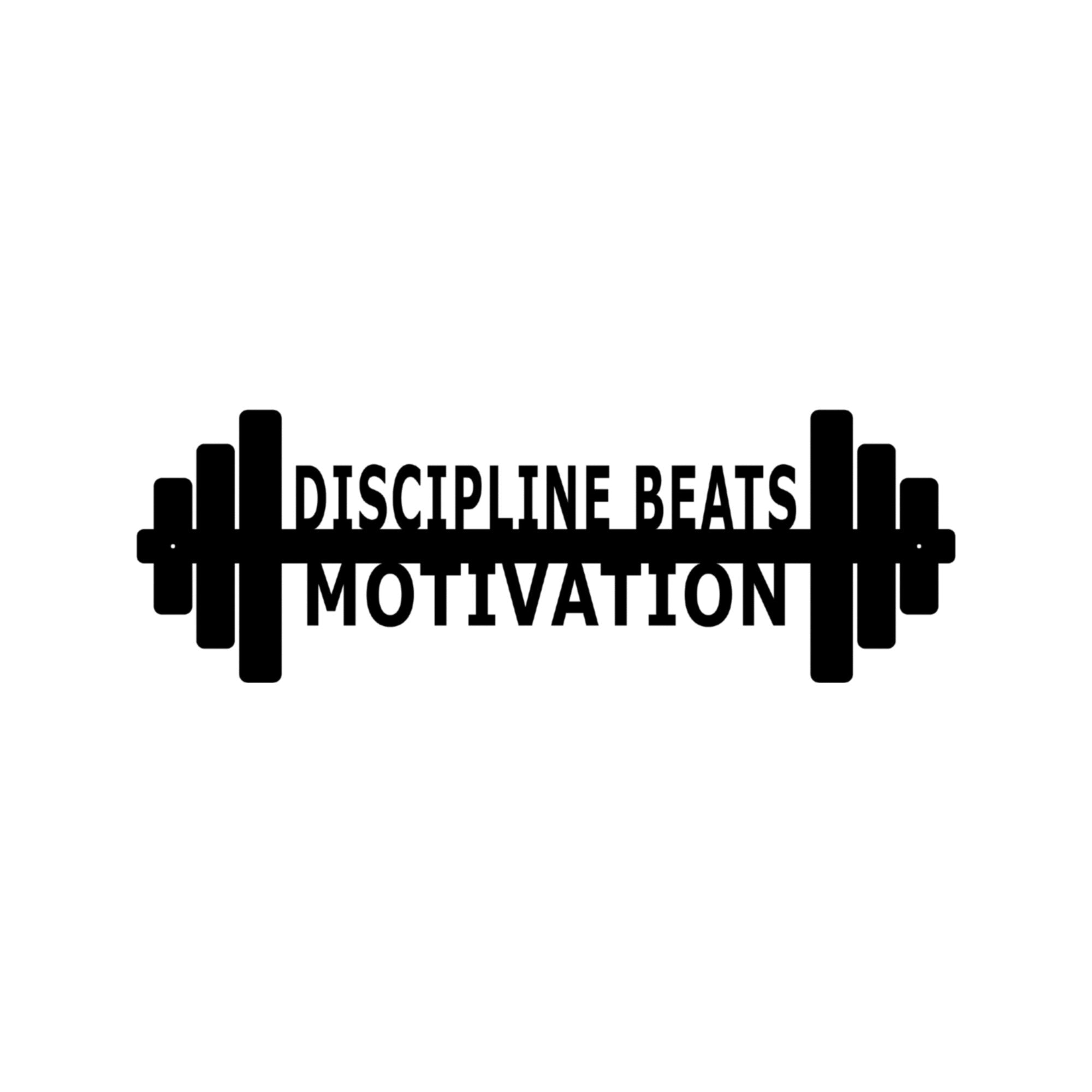Custom Home Gym Barbell Sign