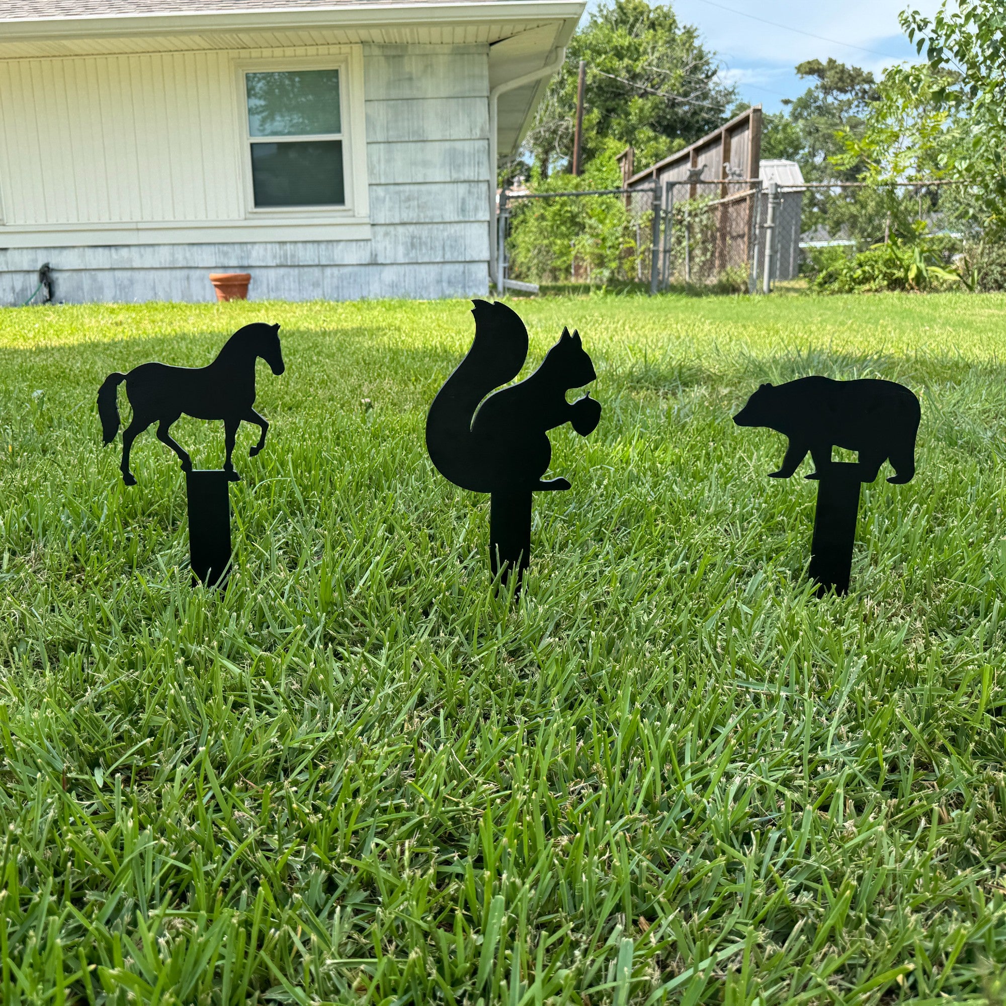 Classic Lawn Animals Yard Stake