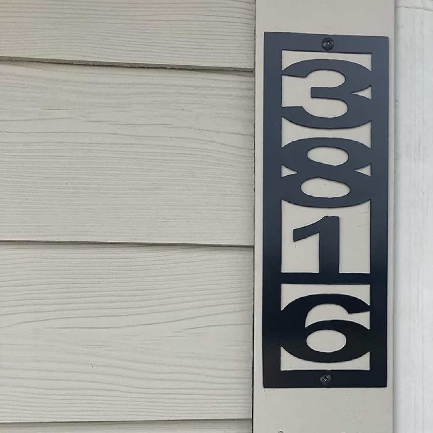 Custom Outdoor House Numbers Address Sign