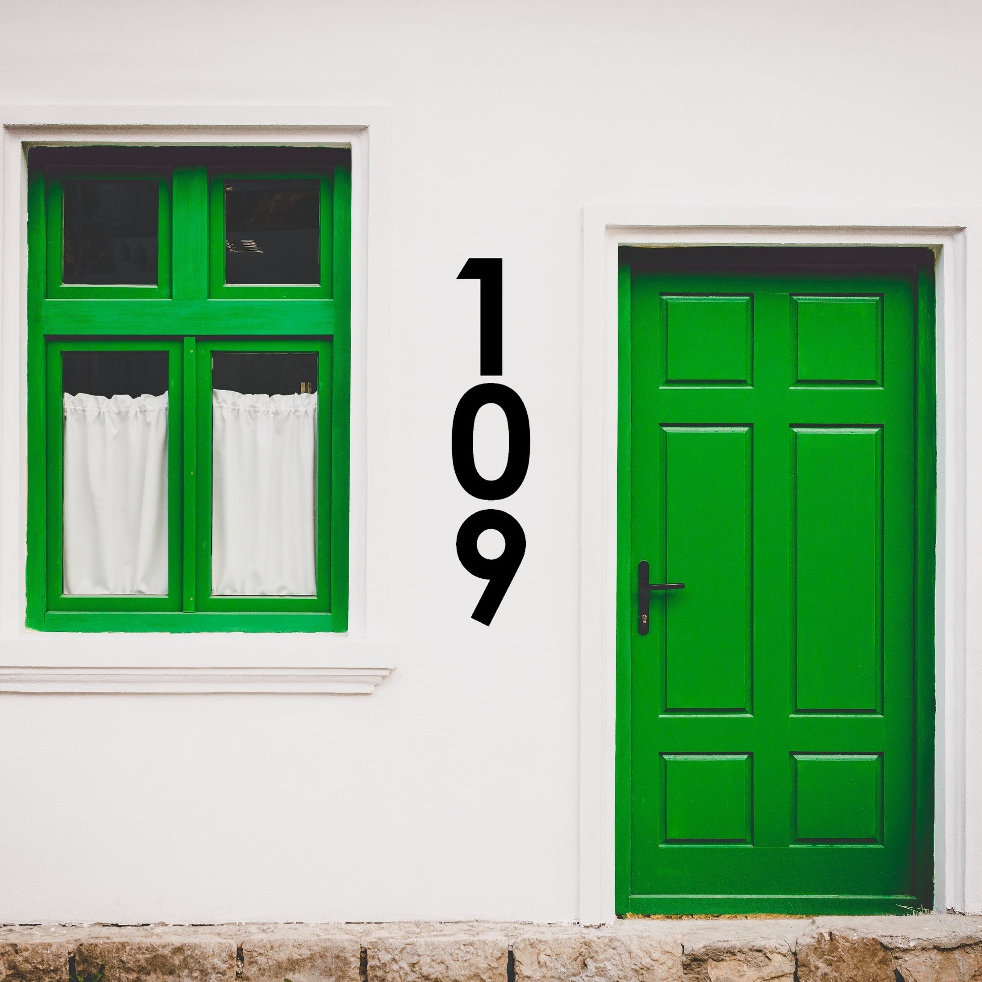 Customized Sleek Individual Address Numbers