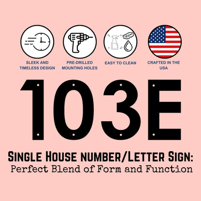 Benefits of Custom House Numbers and Letters Sign