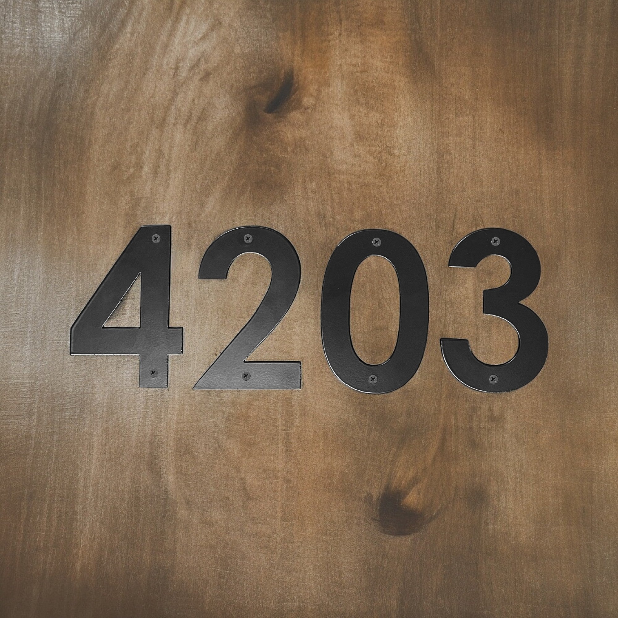 Modern Metal House Numbers and Letters, Individual Address Numbers ...