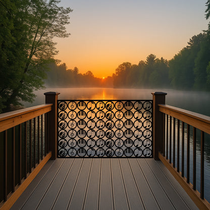 Muzyka Metal Wall Art