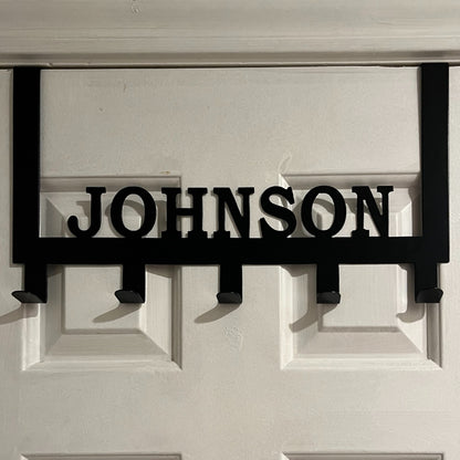 Custom Over The Door Hook Rack