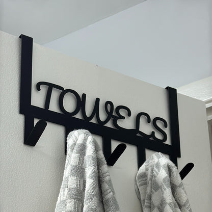 Over The Door Towels Hook Rack