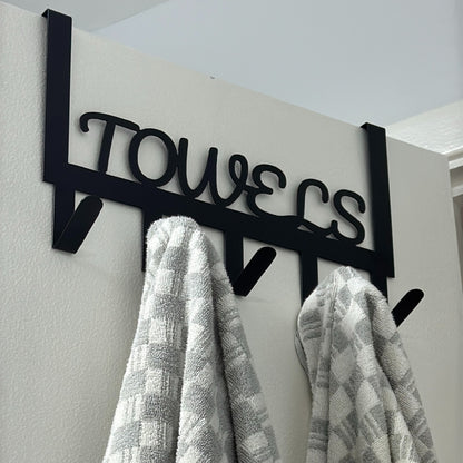 Over The Door Towels Hook Rack