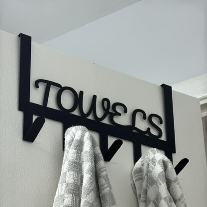 Over The Door Towels Hook Rack