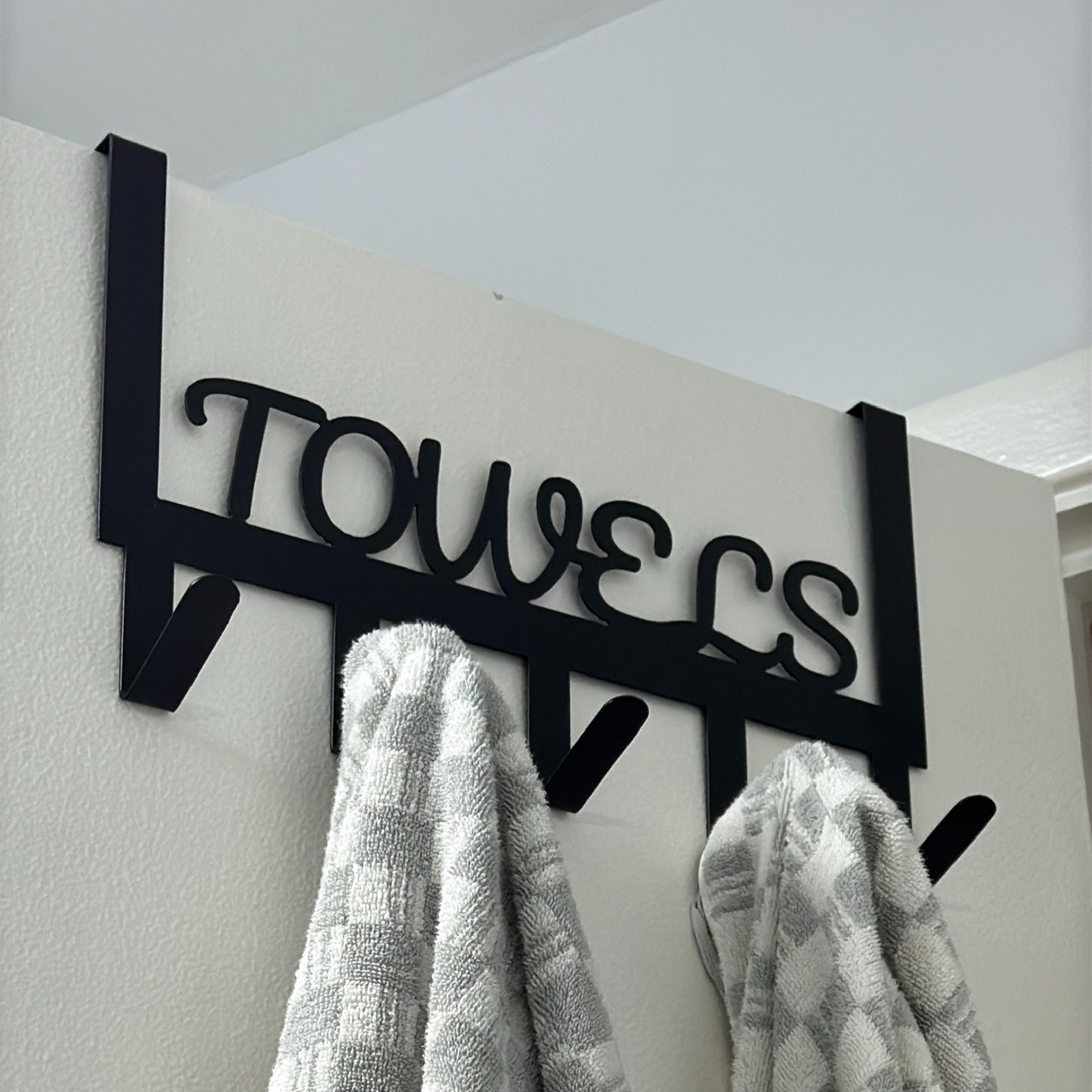 Over The Door Towels Hook Rack