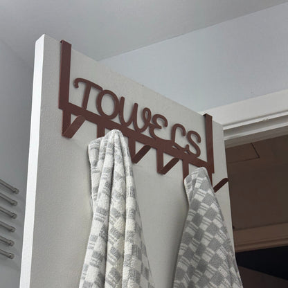 Over The Door Towels Hook Rack
