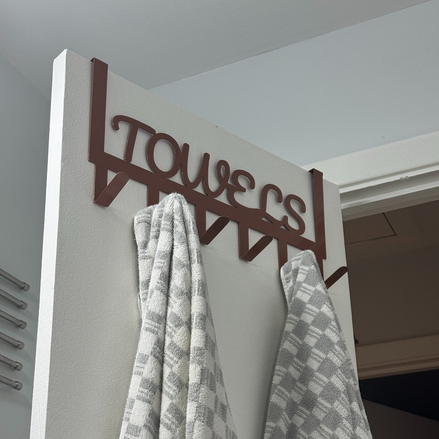 Over The Door Towels Hook Rack