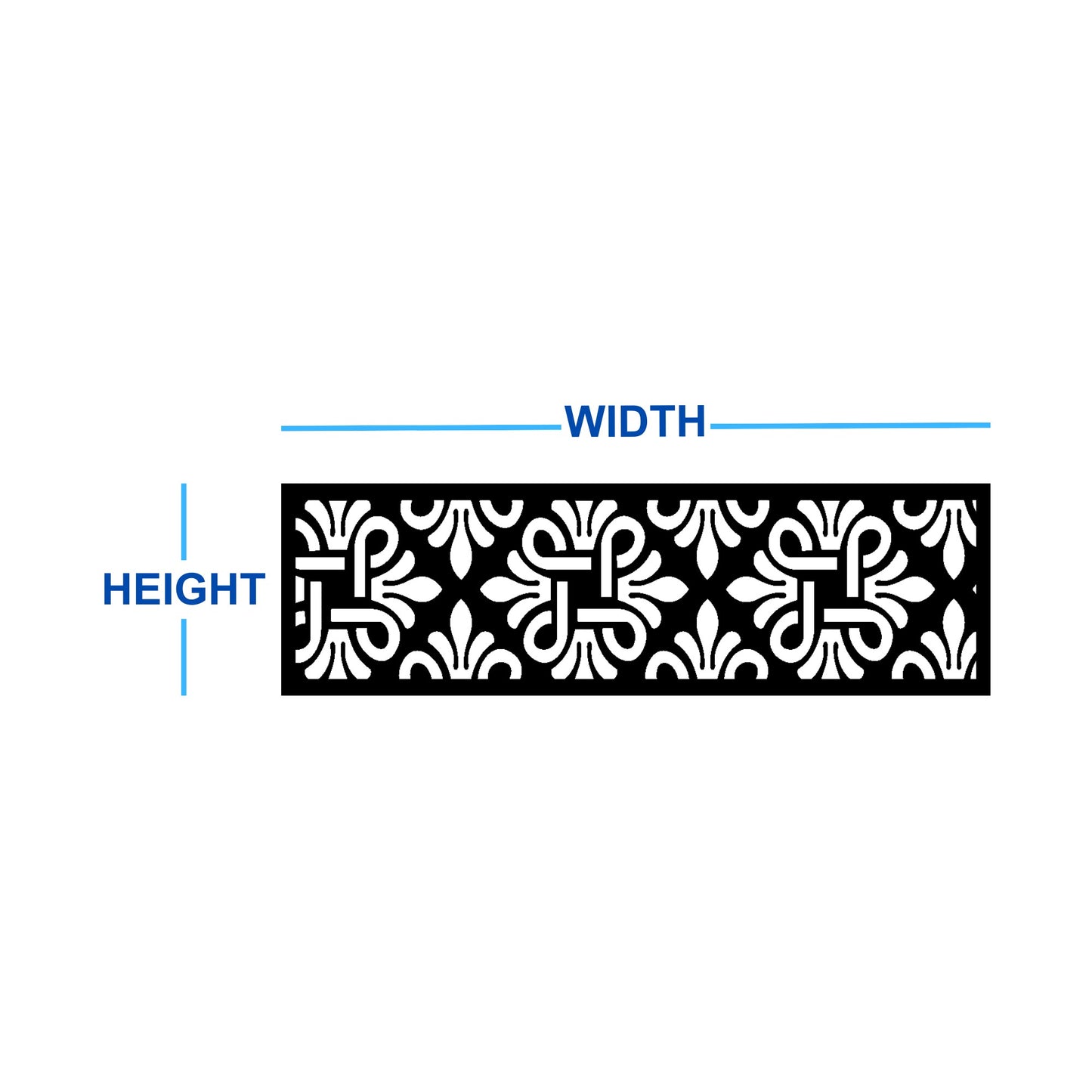 Petralis Metal Fence Topper