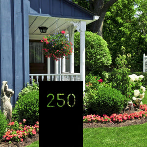 Plaque Address Yard Sign
