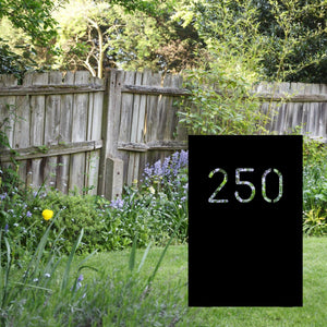 Plaque Address Yard Sign