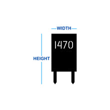 Load image into Gallery viewer, Plaque Address Yard Sign