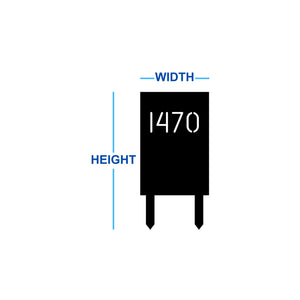 Plaque Address Yard Sign