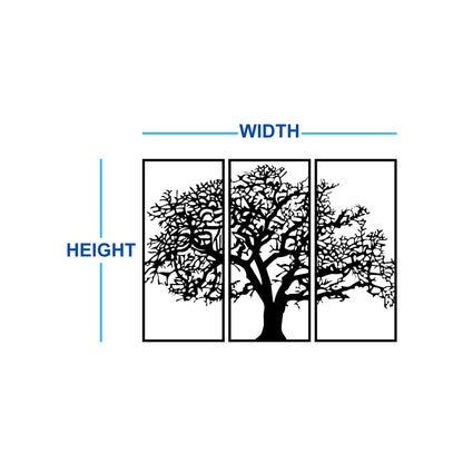Canopy Tree of Life Wall Art dimensions