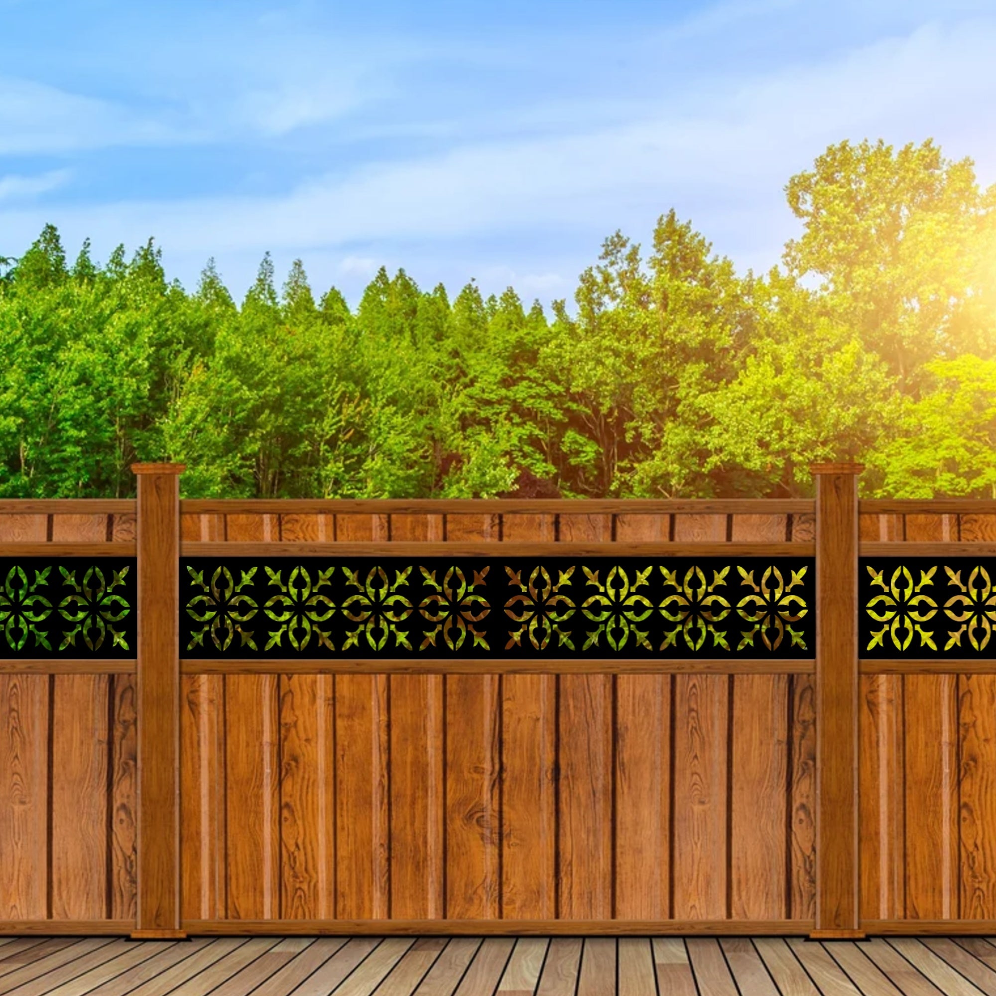 Verdessa Metal Fence Topper