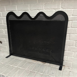 Fireplace protection screen stylish