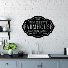 Load image into Gallery viewer, Close up of a kitchen with a farm house sign on the wall