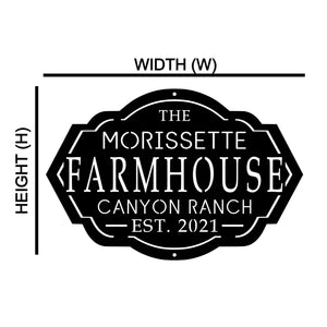 Custom Farm House Sign Dimensions