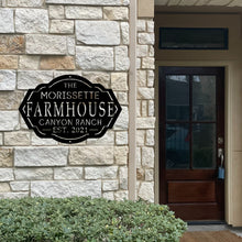 Load image into Gallery viewer, Custom Farm House Sign Front House Facade